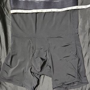 Men's Black Nylon Boxer Briefs